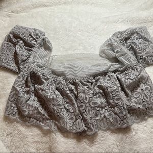 NWT victoria's secret bra top lace  size M